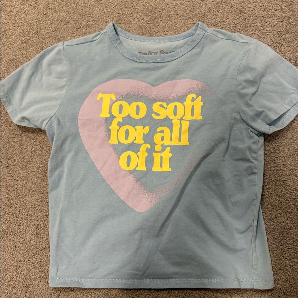 Taylor Swift Taylor Swift Midnights Baby Tee In Blue